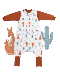 Śpiworki z nogawkami całoroczne light 1.0 Tog Kangaroo-120 cm
