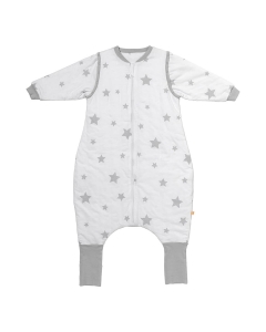 Śpiworek z nogawkami całoroczny 2.5 Tog GREY STARS 90CM