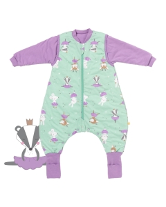 Śpiworek z nogawkami całoroczny light 1.0 Tog Ballerina Modal Dino