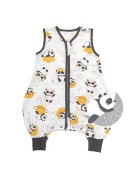 Śpiworek z nogawkami letni muślinowy 0.5 Tog Panda