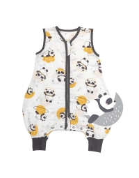 Śpiworek z nogawkami letni muślinowy 0.5 Tog Panda
