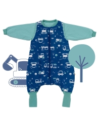 Śpiworek z nogawkami całoroczny 2.5 Tog Horses - Green