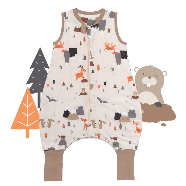 Śpiworek z nogawkami całoroczny 2.5 Tog Mountain Animals