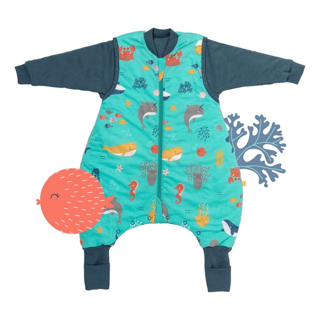 Śpiworek z nogawkami całoroczny 2.5 Tog Under the Sea