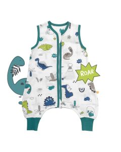 Śpiworek z nogawkami letni muślinowy 0.5 Tog Dino