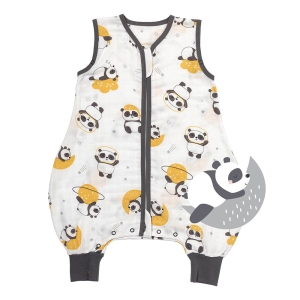 Śpiworek z nogawkami letni muślinowy 0.5 Tog Panda
