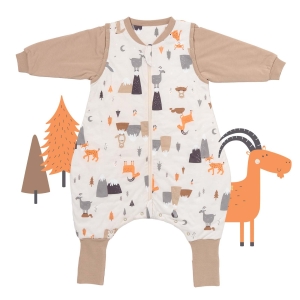 Śpiworek z nogawkami całoroczny light 1.0 Tog Mountain Animals