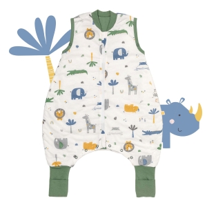 Śpiworek z nogawkami całoroczny light 1.0 TOG Jungle