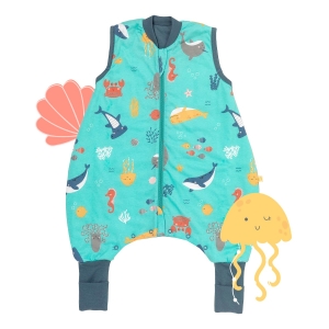 Śpiworek z nogawkami całoroczny light 1.0 TOG Under the Sea