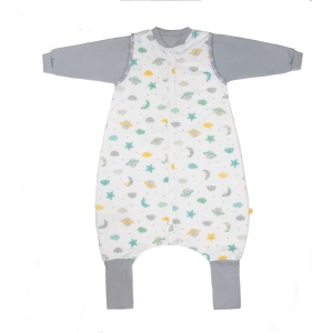 Śpiworek z nogawkami całoroczny light 1.0 Tog Moon and Stars